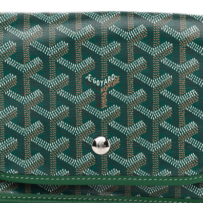 Goyard Goyardine Plumet Wallet Clutch Green 8 of 10