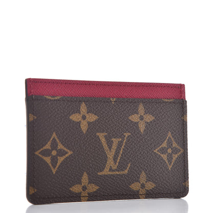 Louis Vuitton Monogram Card Holder Fuchsia 3 of 8