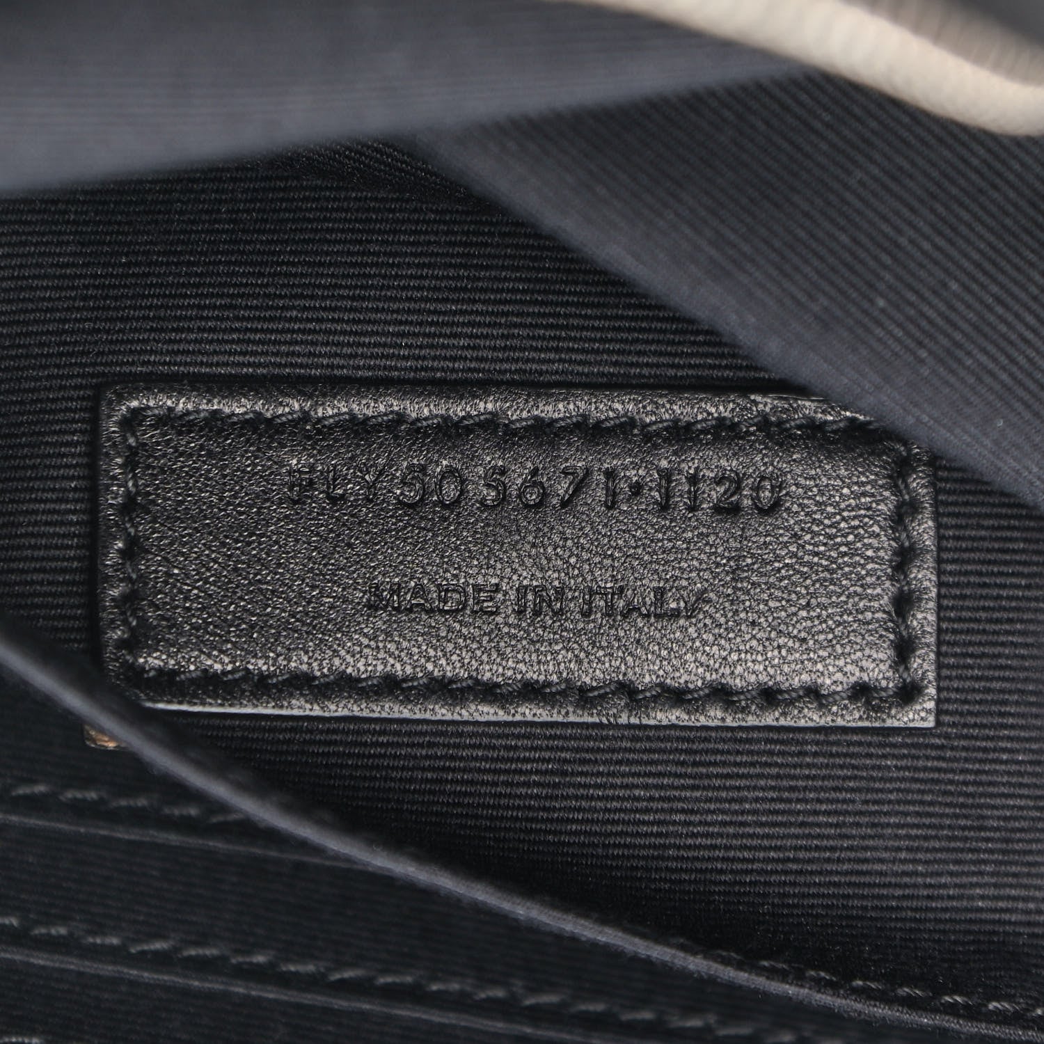 Saint Laurent Calfskin Belt Bag Black 7 of 9