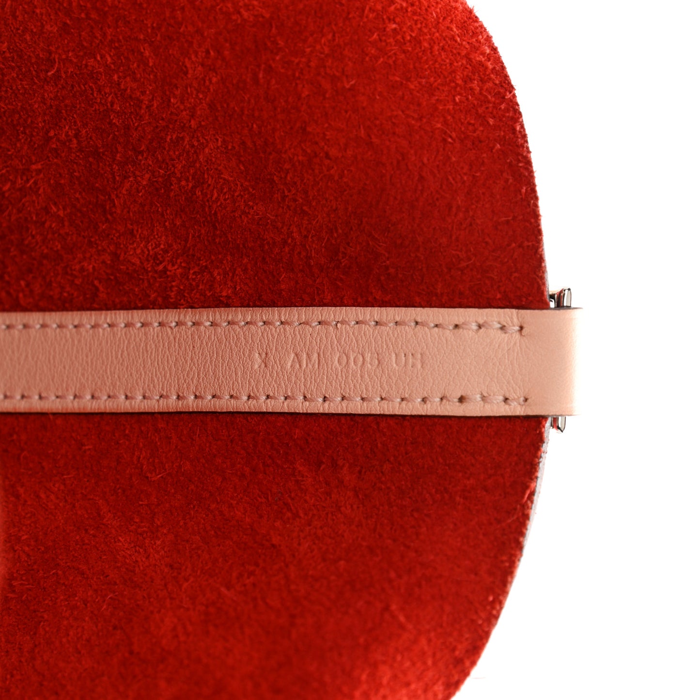 Taurillon Clemence Swift Picotin Lock 22 MM Rouge Tomate Rose Eglantine