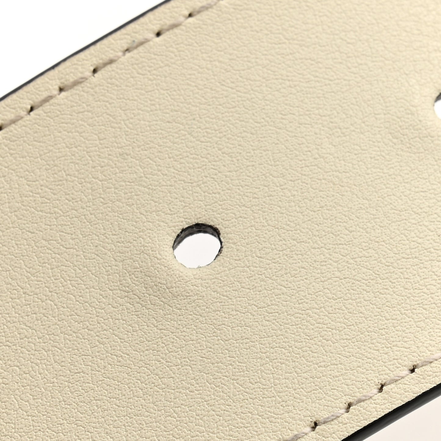 Calfskin Double G 40mm Belt 70 28 Mystic White