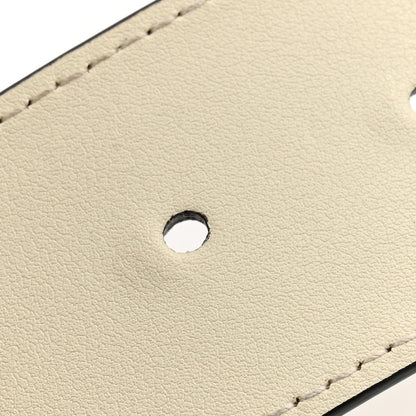 Gucci Calfskin Double G 40mm Belt 70 28 Mystic White 7 of 7