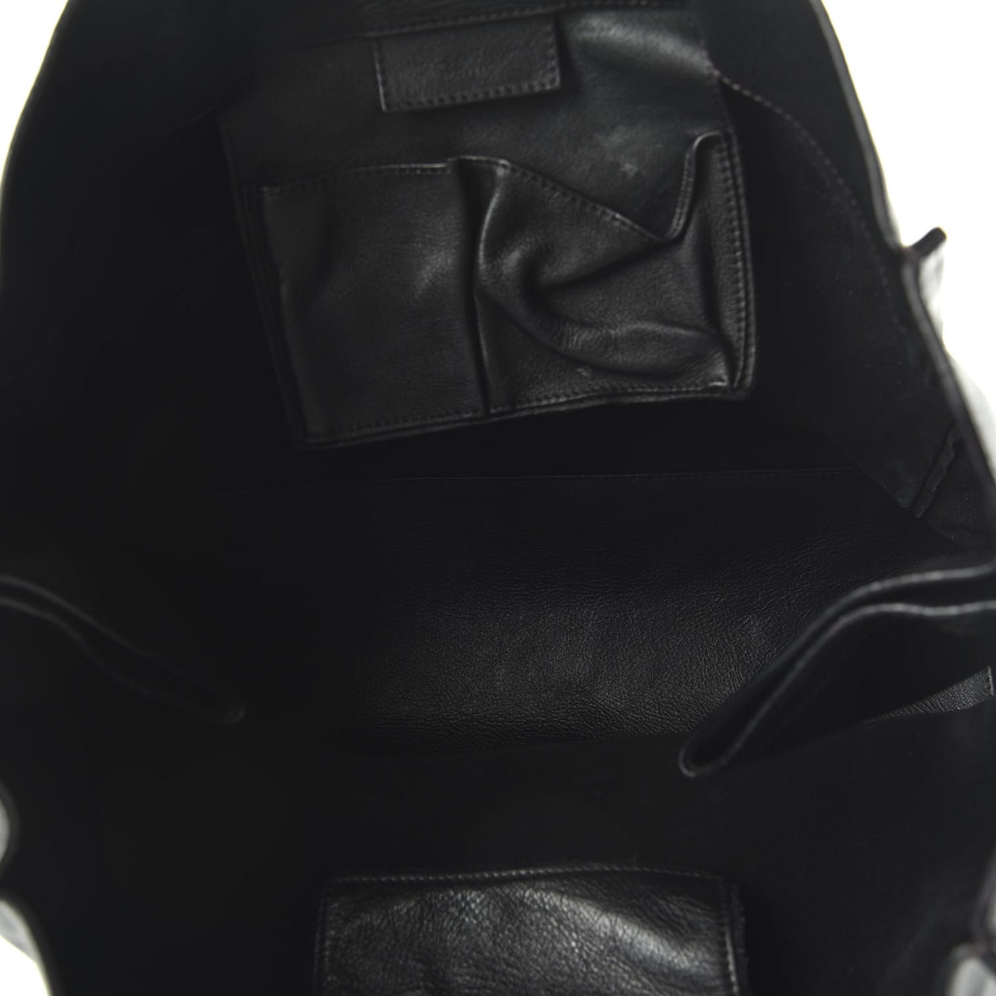 Supple Calfskin Papier A4 Tote Black