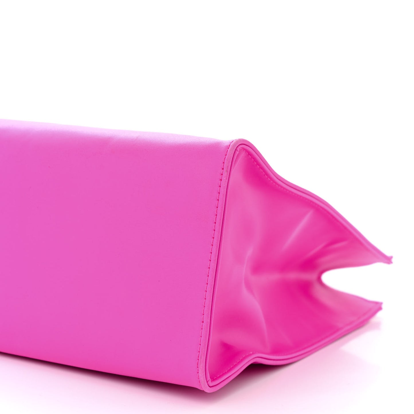 Vegan Leather Medium Shopping Bag Azalea