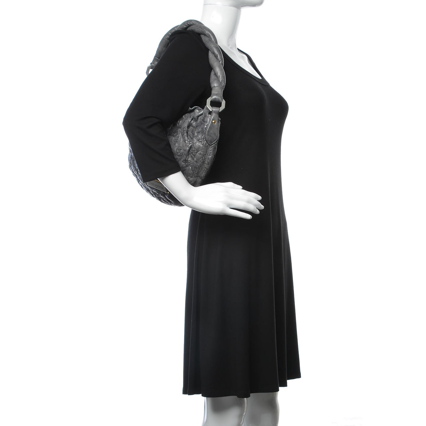 Lambskin Olympe Nimbus PM Anthracite