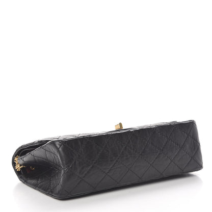 Chanel Aged Calfskin Quilted 2.55 Reissue 225 Flap Black 4 of 11