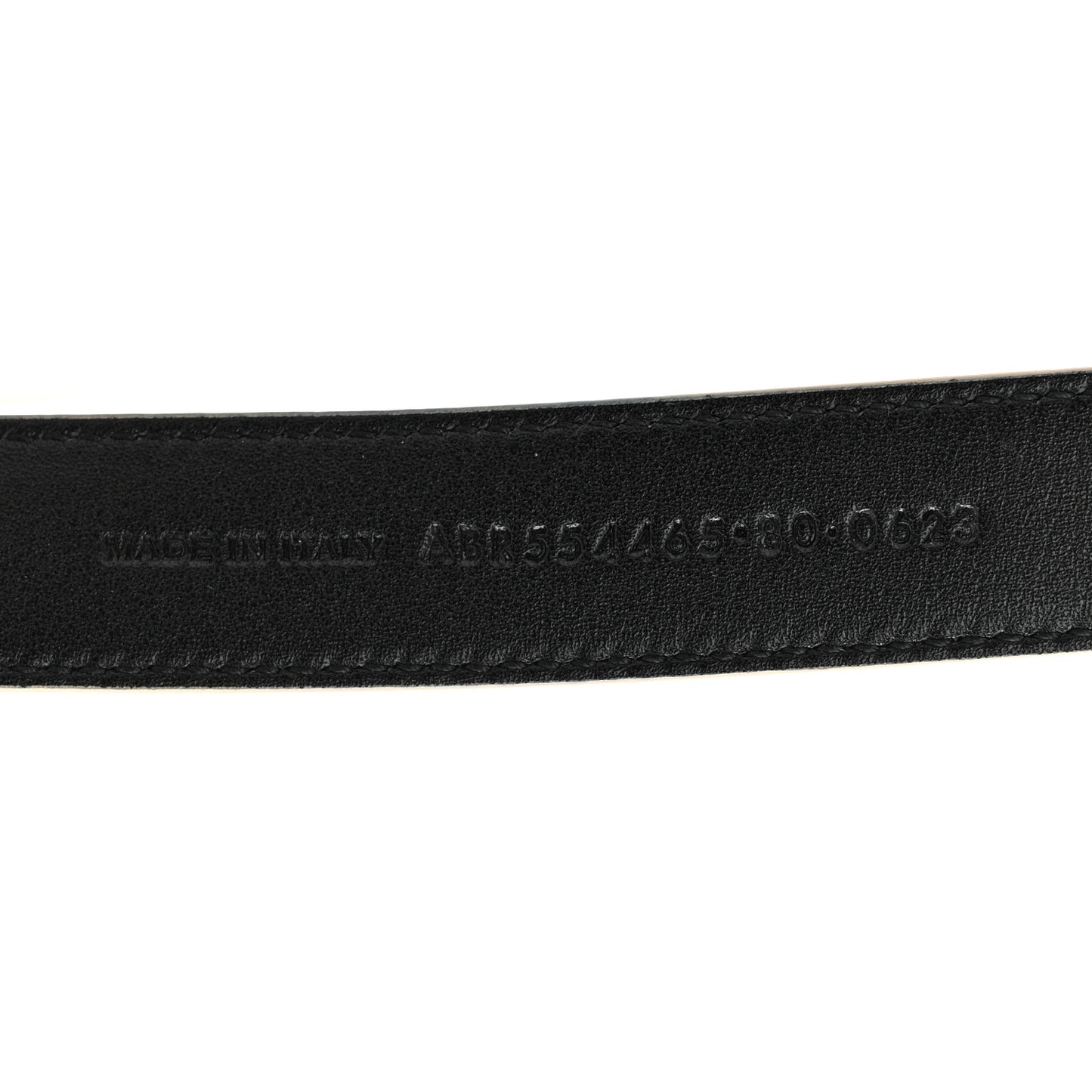 Smooth Calfskin Monogram Square Buckle Belt 80 32 Dark Beige