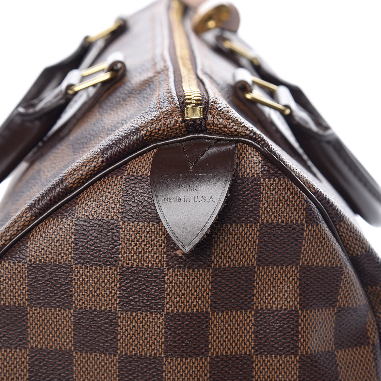 Louis Vuitton Damier Ebene Speedy 30 6 of 11