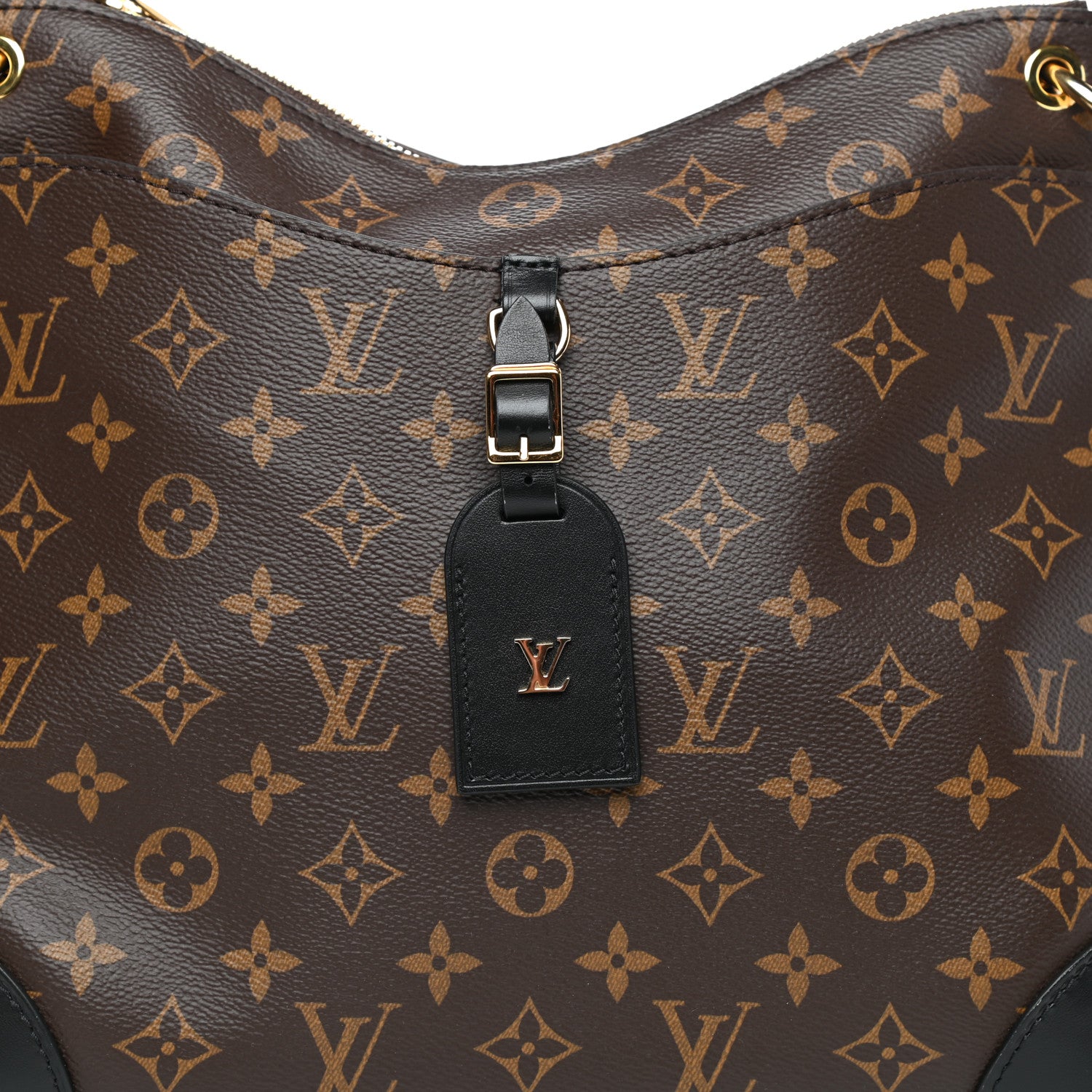 Louis Vuitton Monogram Odeon MM Black 10 of 10