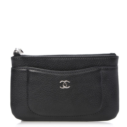 Chanel Grained Calfskin Small Neo Executive Cosmetic Case Black 1 of 8