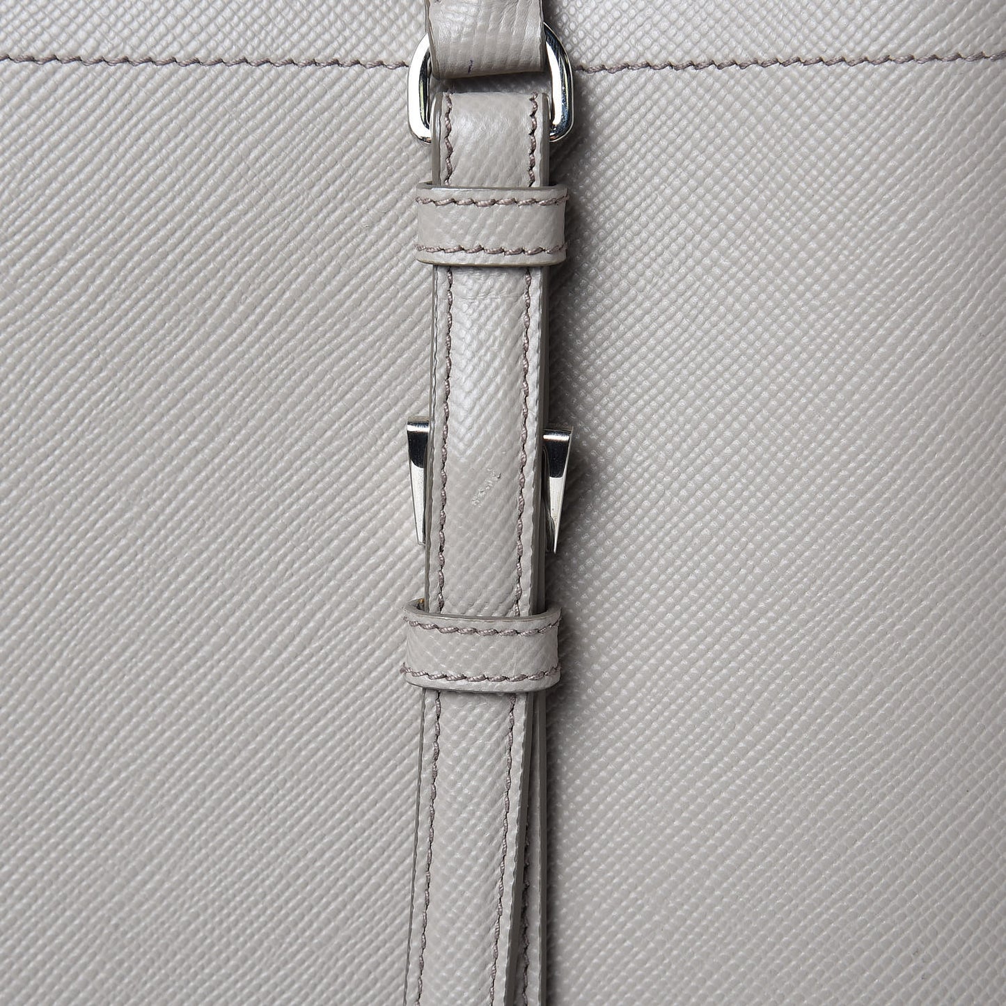 Saffiano Cuir Small Double Handle Tote Pomice