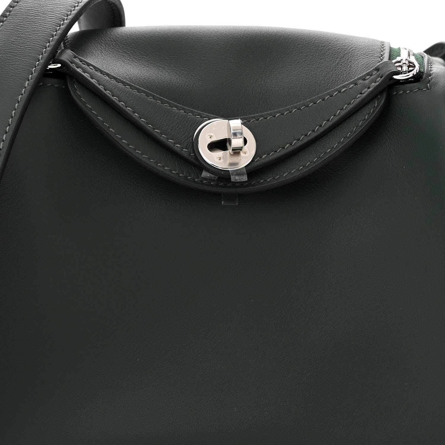 Hermes Swift Verso Mini Lindy 20 Vert Fonce Vert Vertigo 8 of 11