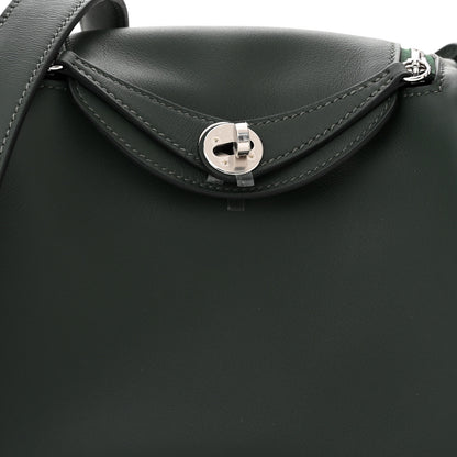 Hermes Swift Verso Mini Lindy 20 Vert Fonce Vert Vertigo 8 of 11