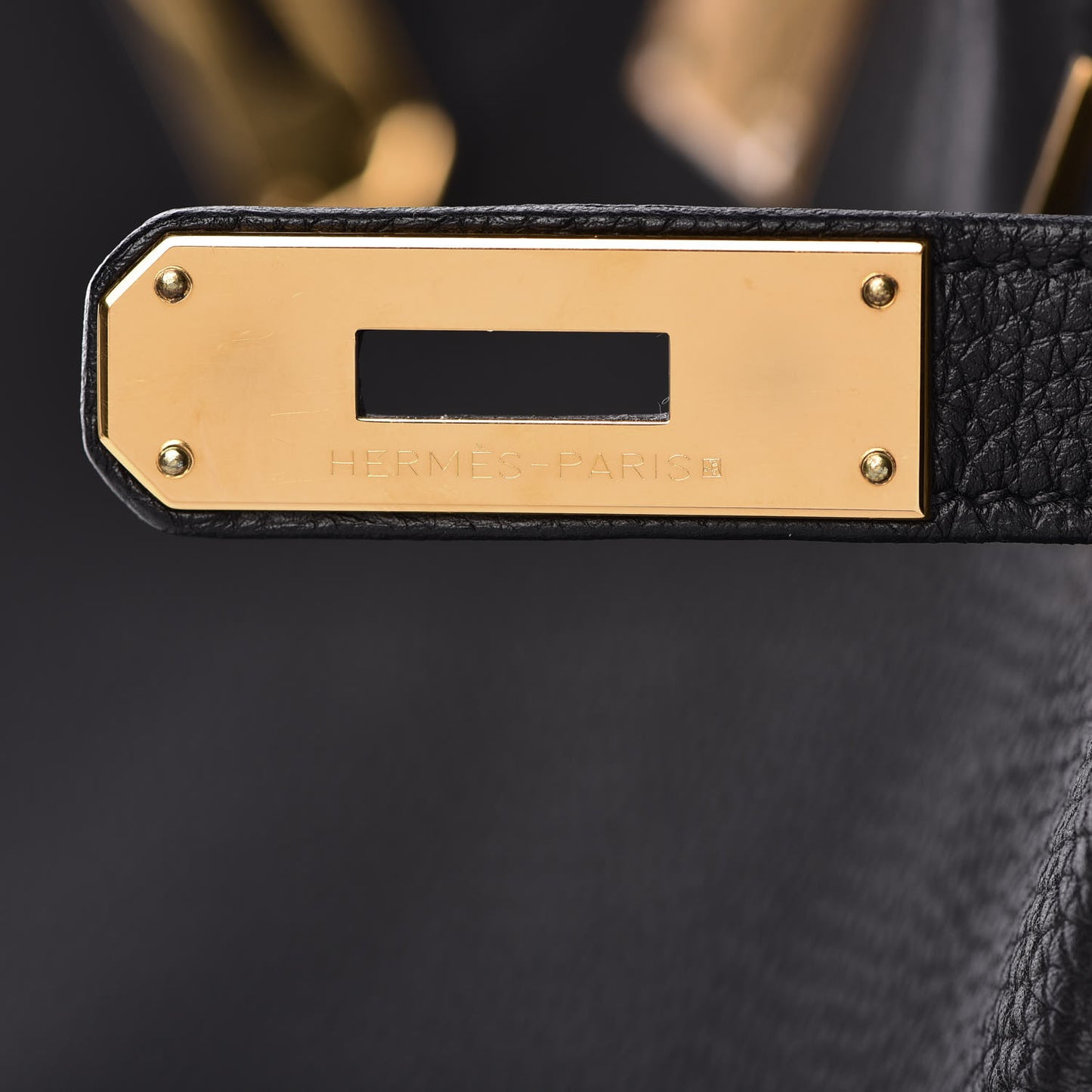Togo Birkin 30 Black