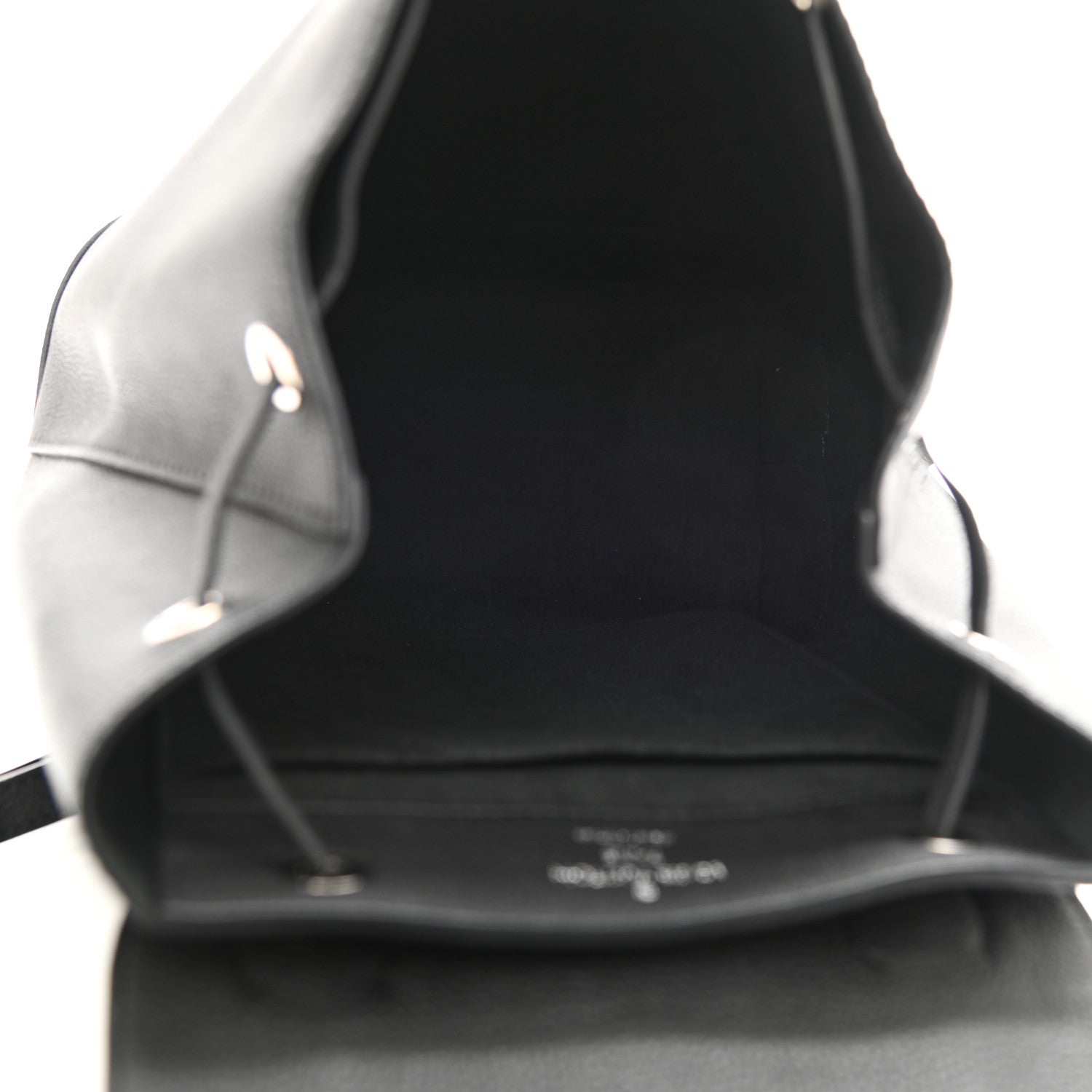 Louis Vuitton Calfskin Lockme Backpack Black 5 of 8