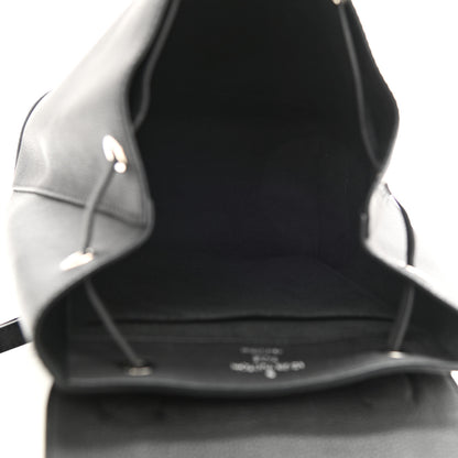 Louis Vuitton Calfskin Lockme Backpack Black 5 of 8