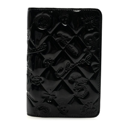 Chanel Patent Calfskin Lucky Symbols Agenda Cover Black 1 of 6