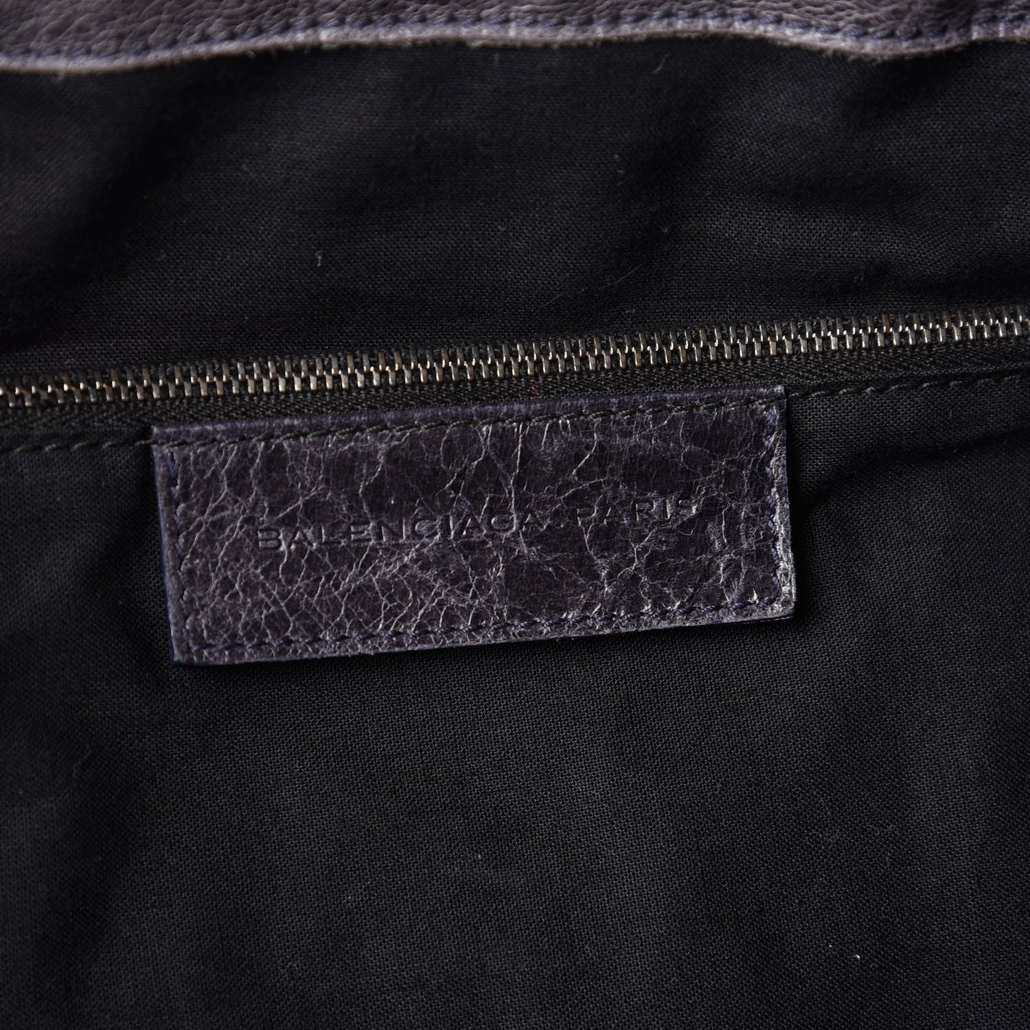 Balenciaga Agneau Classic Hardware Weekender Ink 8 of 11