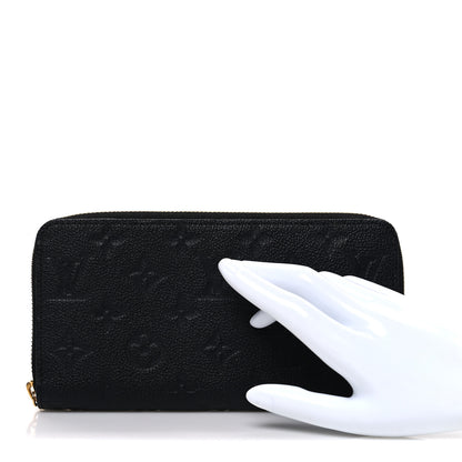 Louis Vuitton Empreinte Zippy Wallet Black 2 of 6