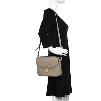 Louis Vuitton LOUIS VUITTON Empreinte Pochette Metis Tourterelle 2 of 10