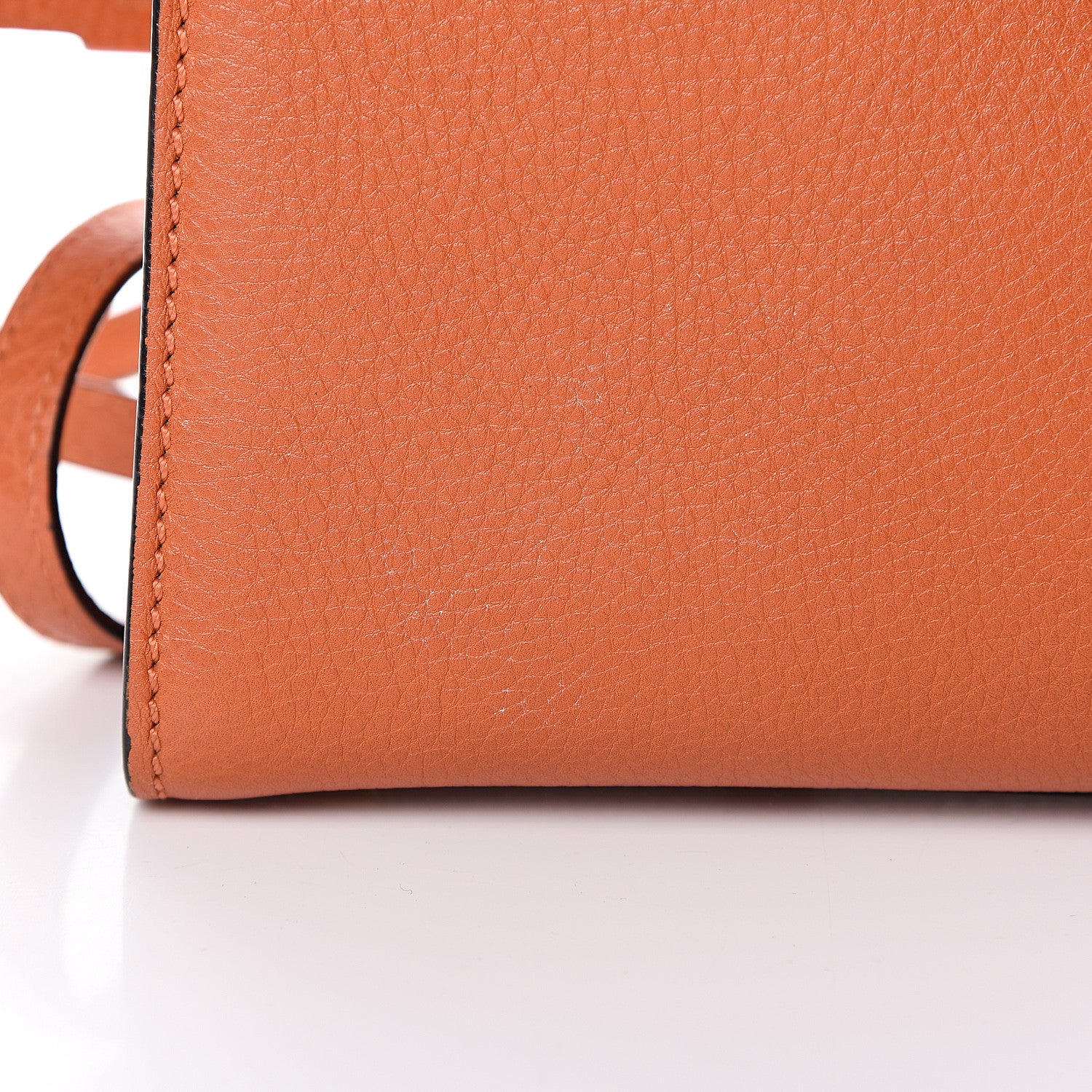 Valentino Garavani Grainy Calfskin Small My Rockstud Frame Bag Orange 15 of 15
