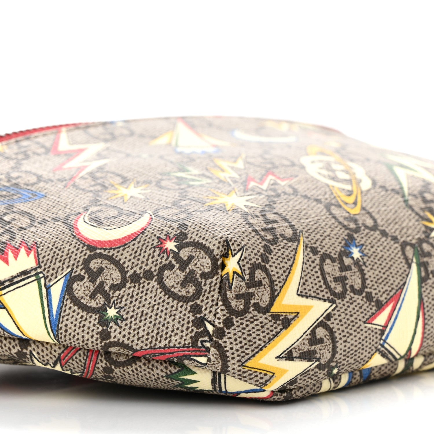 Gucci GG Supreme Monogram Childrens Space Print Belt Bag Multicolor 9 of 10