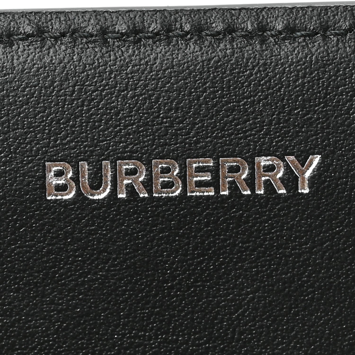 Burberry Embossed Check Crossbody Black 6 of 6