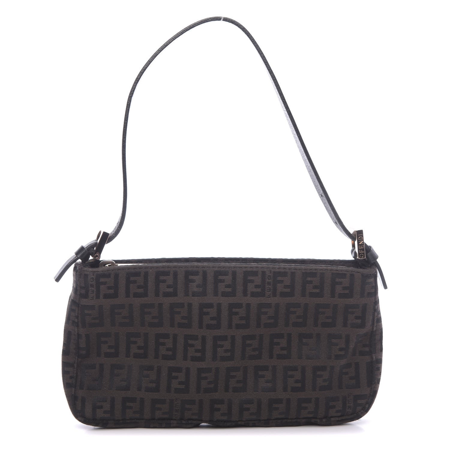 Fendi Zucchino Pochette Tobacco Moro 1 of 11