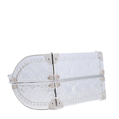 Louis Vuitton Monogram Miroir Speedy Trunk 20 Silver 4 of 9