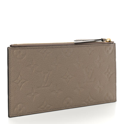 Louis Vuitton Empreinte Felicie Chain Wallet Zippered Insert Tourterelle 3 of 6