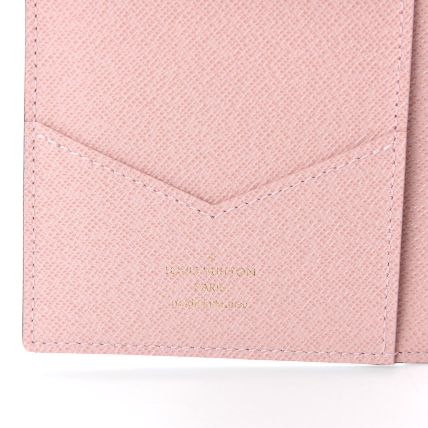 Monogram 2020 Christmas Animation Big Wheel Passport Cover Rose Ballerine