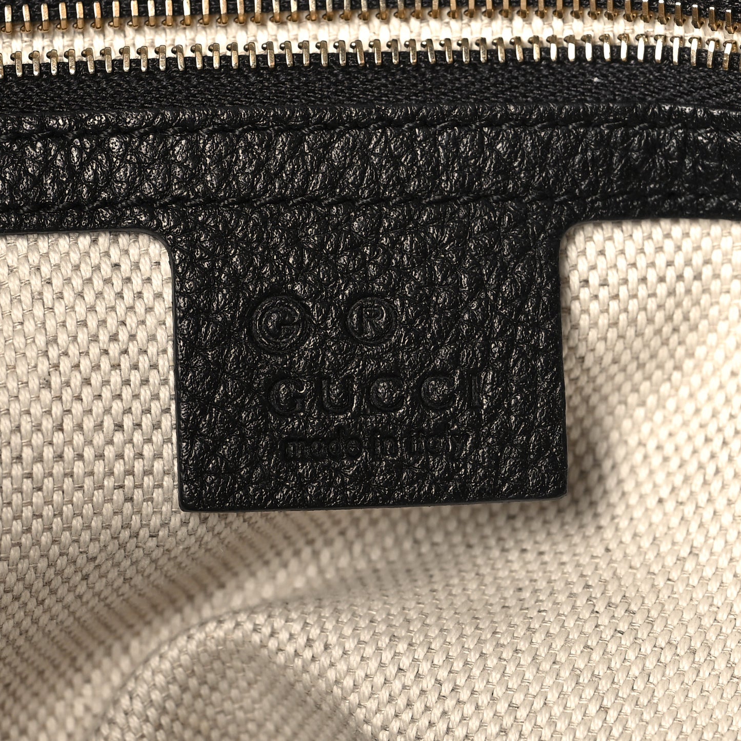 Pebbled Calfskin Medium Soho Chain Shoulder Bag Black