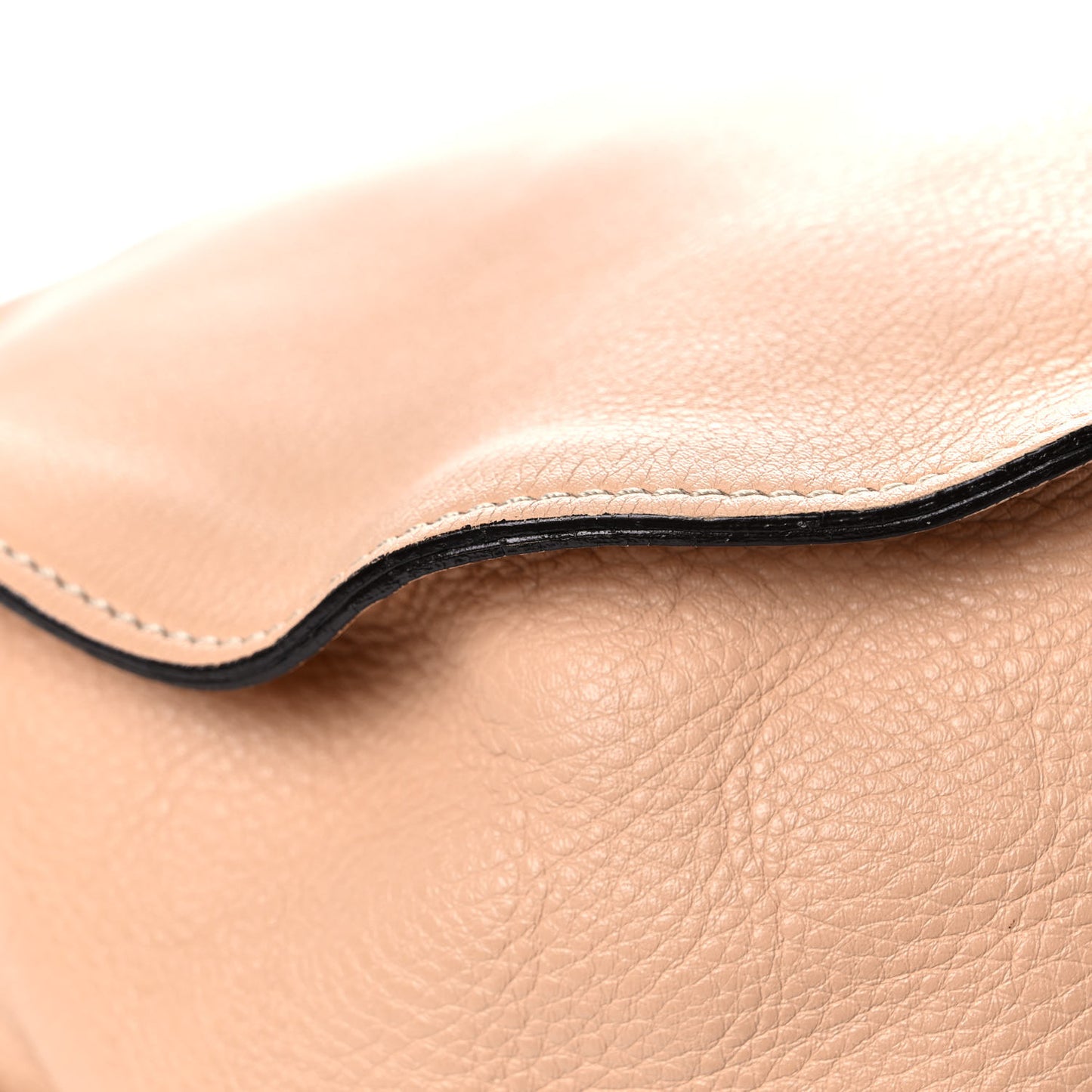 Calfskin Large Marcie Hobo Nude