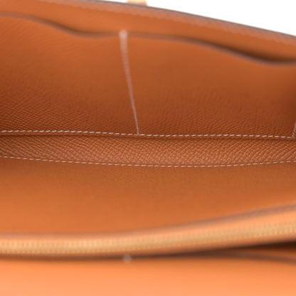Hermes Epsom Kelly Wallet To Go Toffee 5 of 10