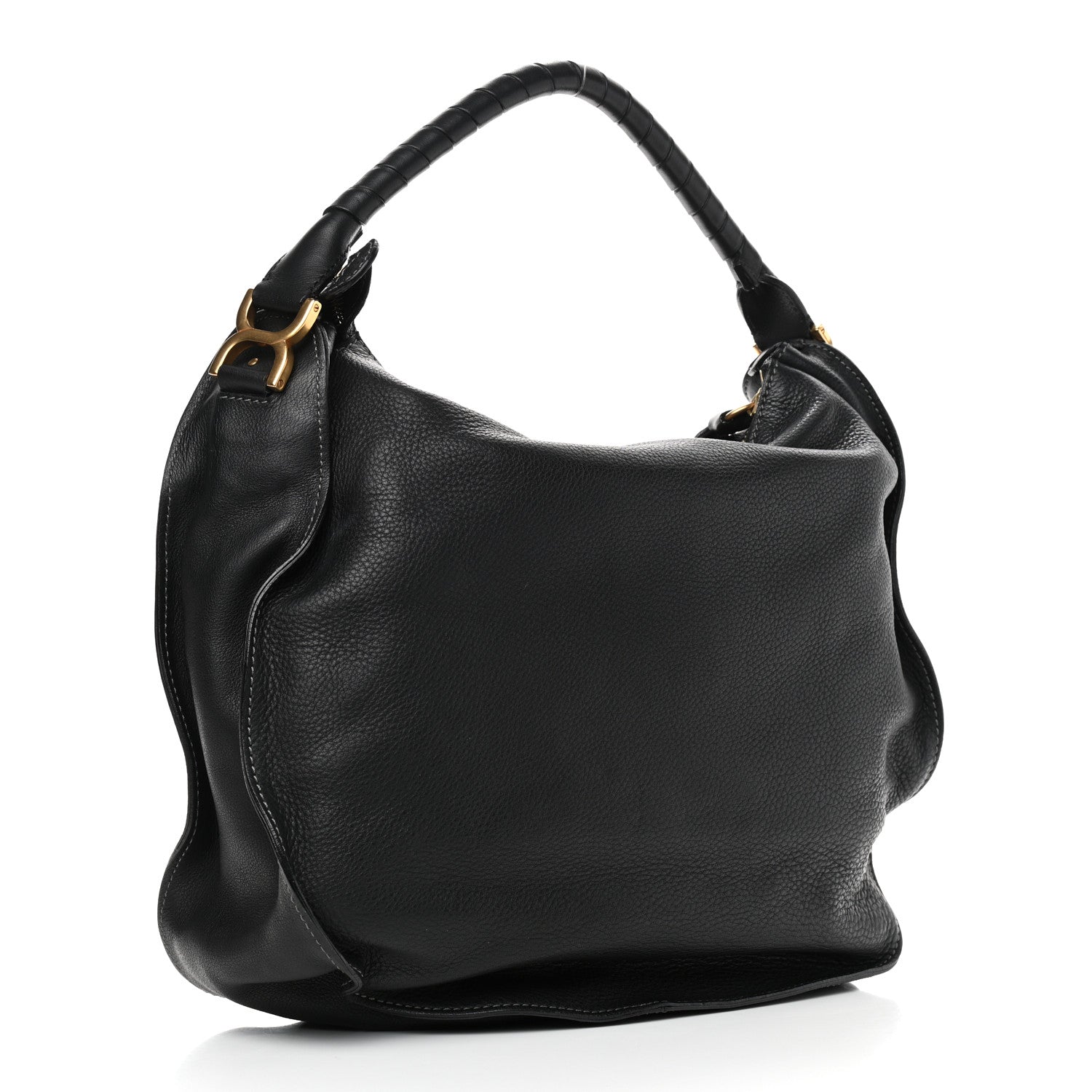 Chloe Calfskin Large Marcie Hobo Black 3 of 9