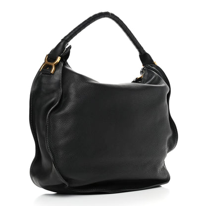 Chloe Calfskin Large Marcie Hobo Black 3 of 9