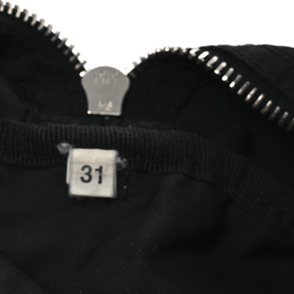 Prada Tessuto Nylon Semitracolla Shoulder Bag Black 7 of 12