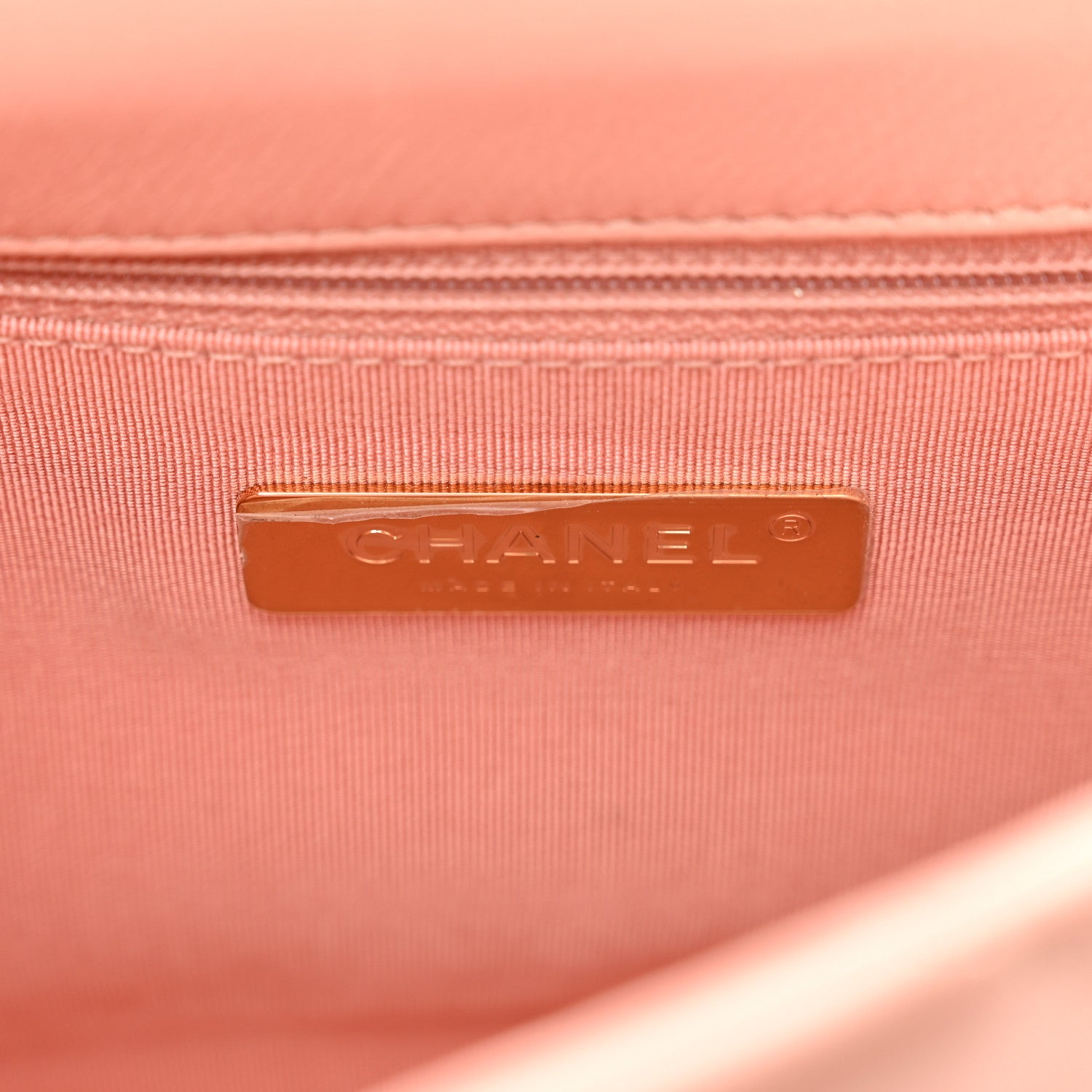 Chanel Goatskin Quilted Medium Chanel 19 Flap Light Pink 7 of 10