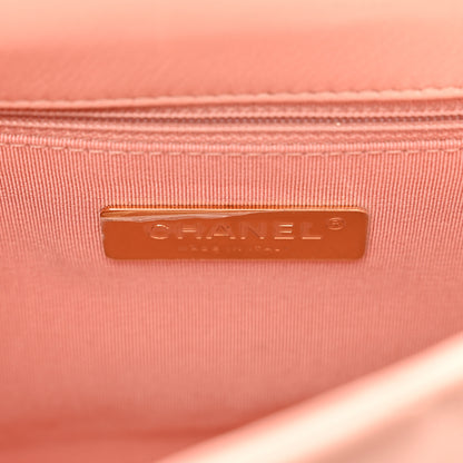 Chanel Goatskin Quilted Medium Chanel 19 Flap Light Pink 7 of 10