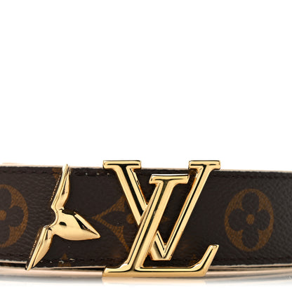 Louis Vuitton Monogram 20mm Pretty Reversible Belt 85 34 Beige 8 of 9