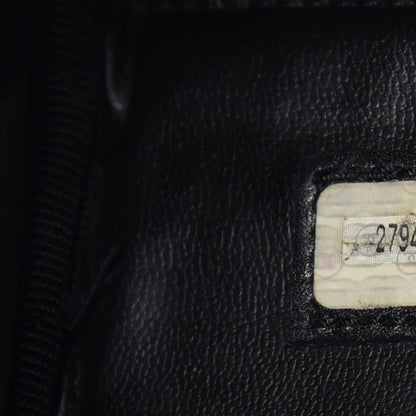 Chanel Calfskin Stitched CC Boston Black 7 of 12