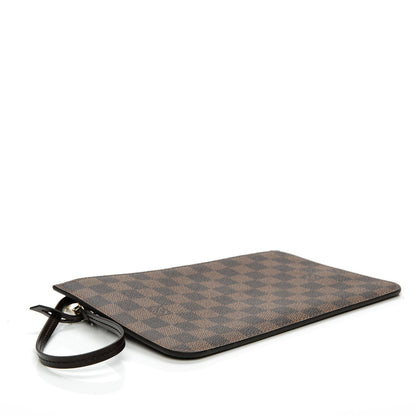 Louis Vuitton Damier Ebene Neverfull MM GM Pochette Rose Ballerine 4 of 7