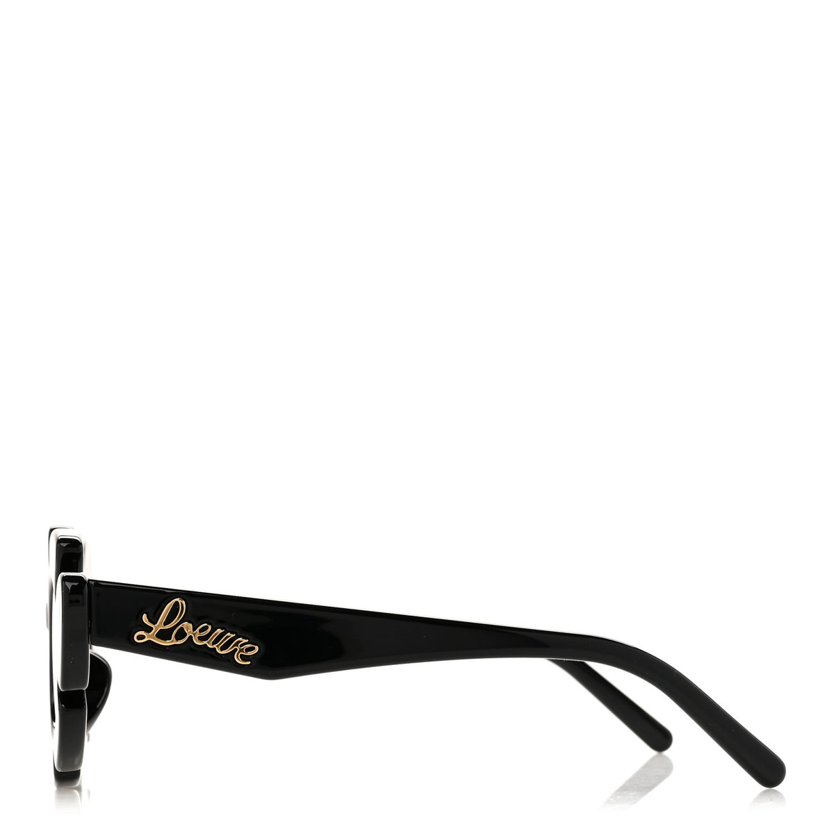 Acetate Nylon Flower Sunglasses LW40088U Black
