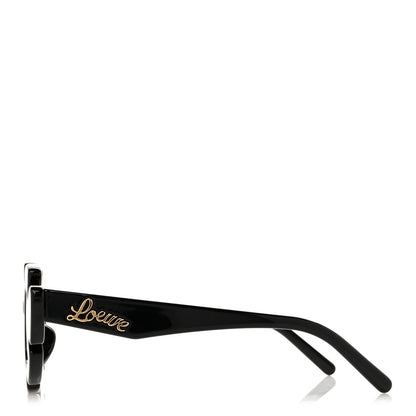 Loewe Acetate Nylon Flower Sunglasses LW40088U Black 3 of 7