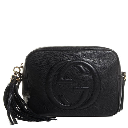 Gucci Pebbled Calfskin Small Soho Disco Bag Black 1 of 9