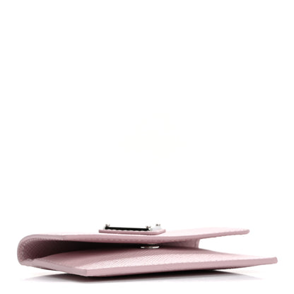 Prada Saffiano Triangle Card Holder Wallet Alabastro 4 of 8