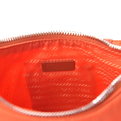 Prada Re-Nylon Saffiano Re-Edition 2005 Shoulder Bag Arancio 7 of 10