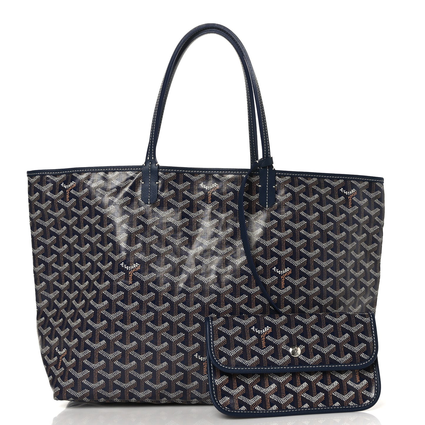 Goyardine Saint Louis PM Navy