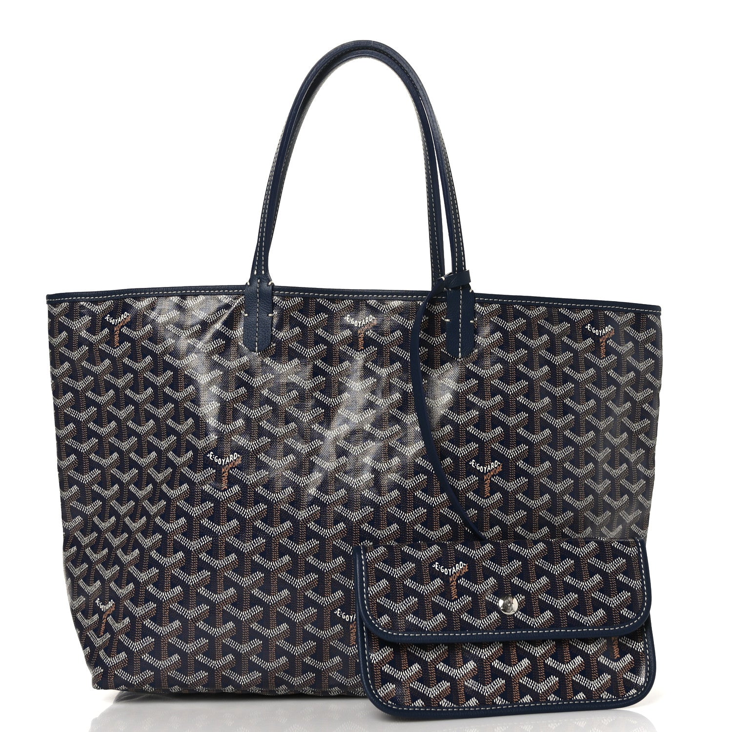 Goyard Goyardine Saint Louis PM Navy 1 of 11