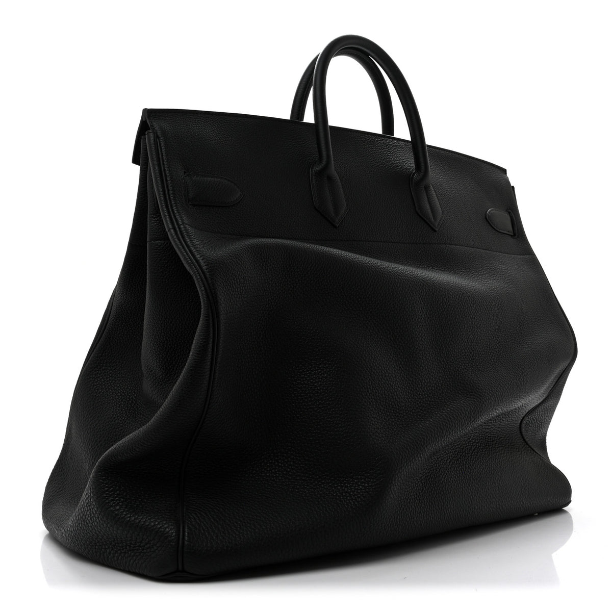 Hermes Togo HAC Travel Birkin 50 Black 2 of 14